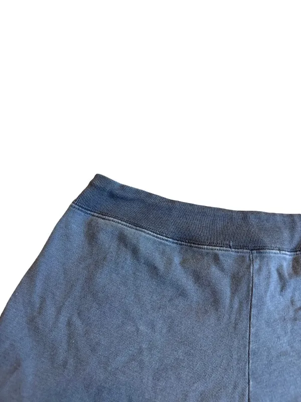 Brandy Melville Slate Blue Cotton Lounge Shorts Drawstring One Size Small - Image 9