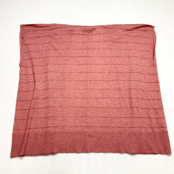 LOFT Open Front Cardigan Women XS/S Pink Short Sleeve Wool‎ Blend Layer Sweater - Image 6
