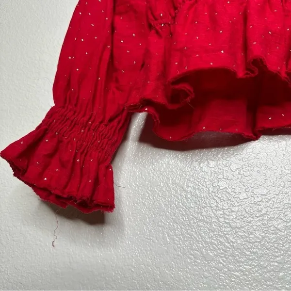 Free People Counting Stars Peasant Blouse‎ XS - Image 4