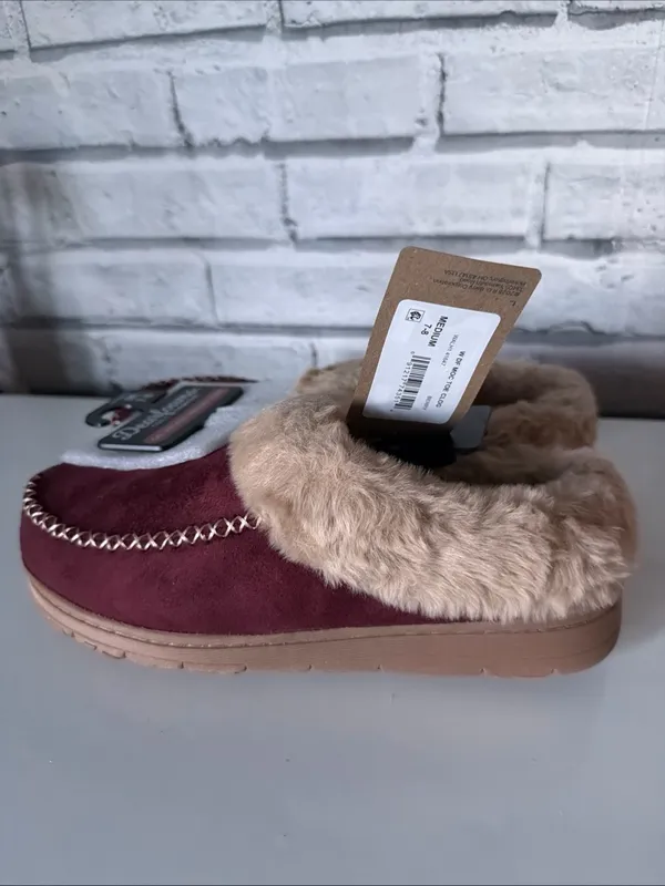 Dearfoams Cozy Comfort Women's Size n (7-8) Moc Toe Clog Slippers. New with Tag - Image 12
