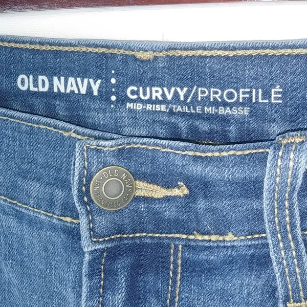 Old Navy 4S 29x29 Curvy Profile Mid-Rise Jeans - Image 8