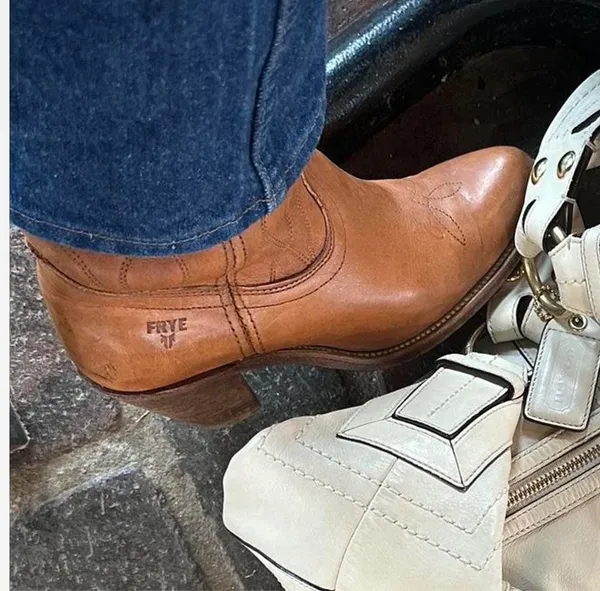 Vintage Frye Brown Leather Boots  - Image 3