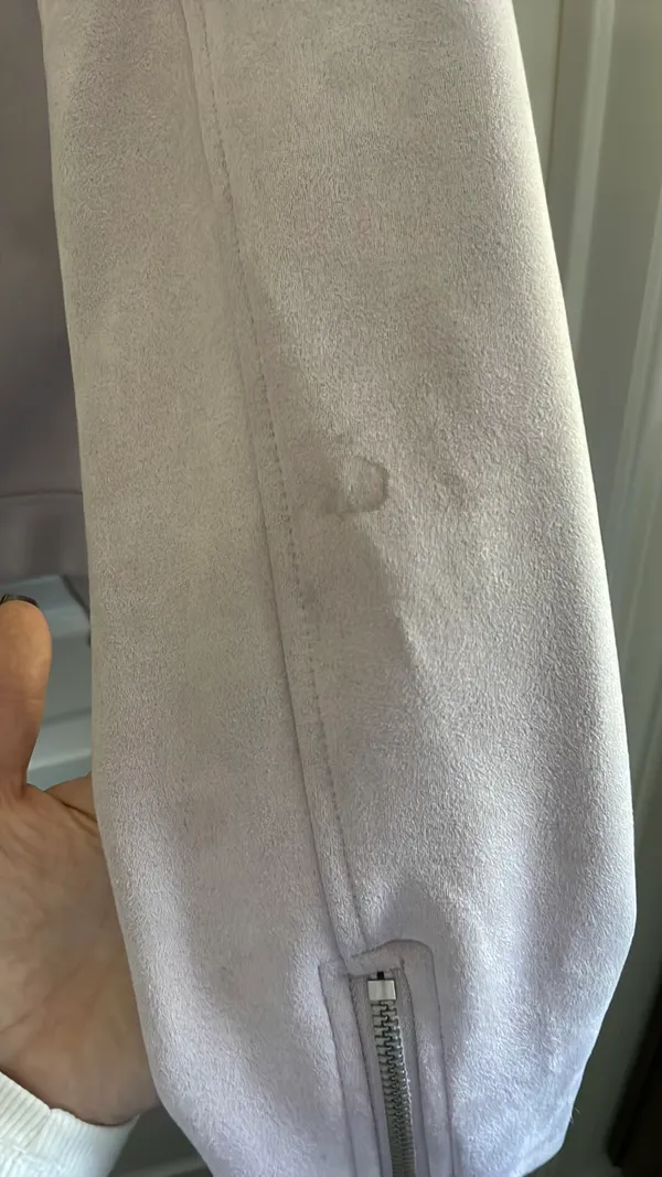 Old navy lilac suede jacket  - Image 4