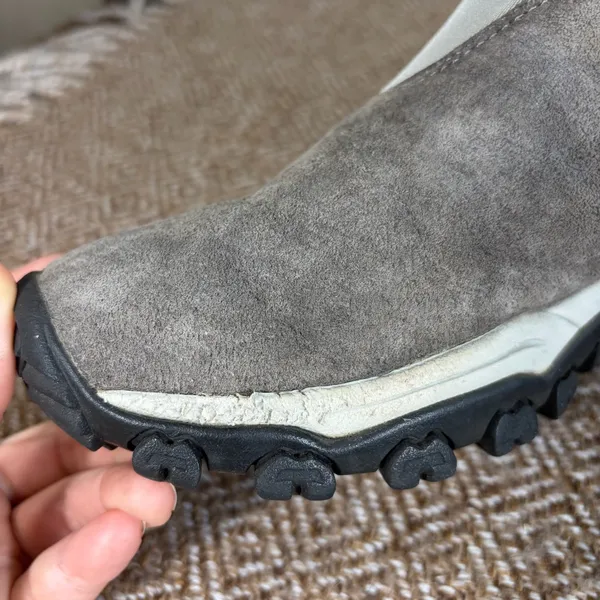 Merrell Womens Gray Suede Size 8 Slip On Shoes Outdoor Hiking Casual Gorpcore - Image 3
