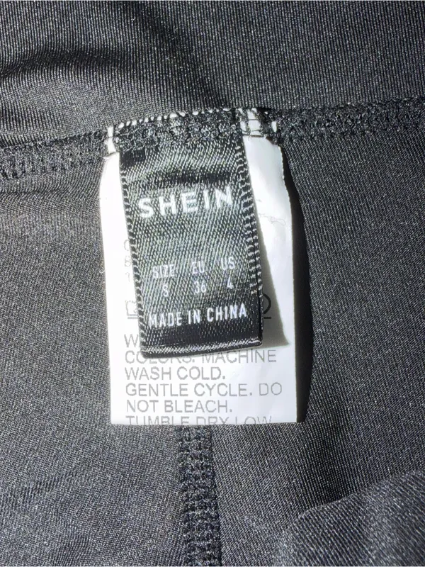 SHEIN Black Circle Skater Mini Skort - Image 3
