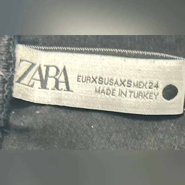 Zara Jogger elastic waist black pants Size XS - Image 3