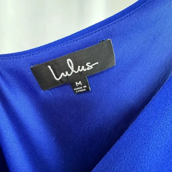 Lulus Darling Delight‎ Skater Dress in Royal Blue Size Medium - Image 6
