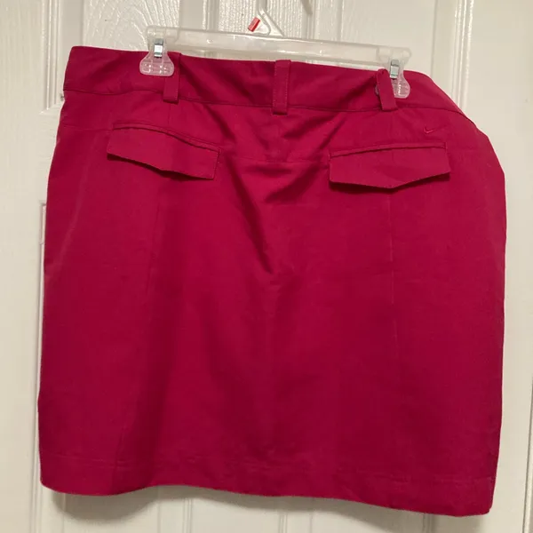 *Nike Golf Tour Performance Hot Pink Fuchsia Size 16 Dri-Fit Skorts #J - Image 10