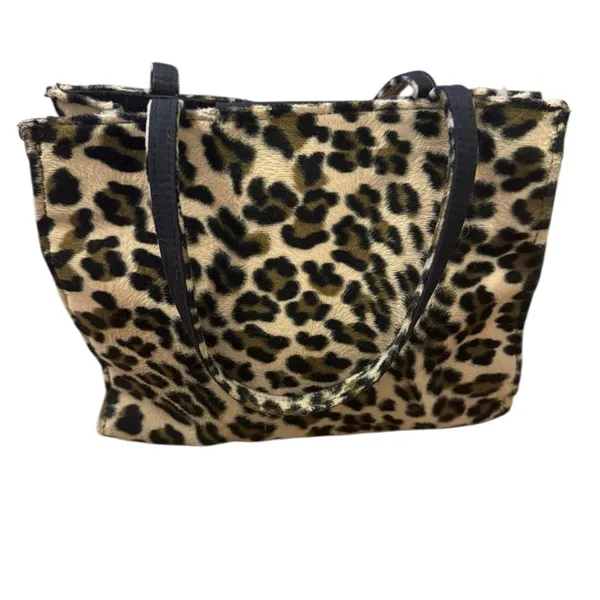 Forever 21 Leopard Print Tote Bag - Image 4