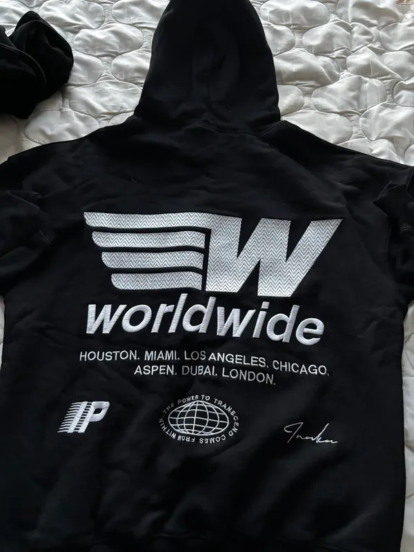 Inaka Black Hoodie - Image 2
