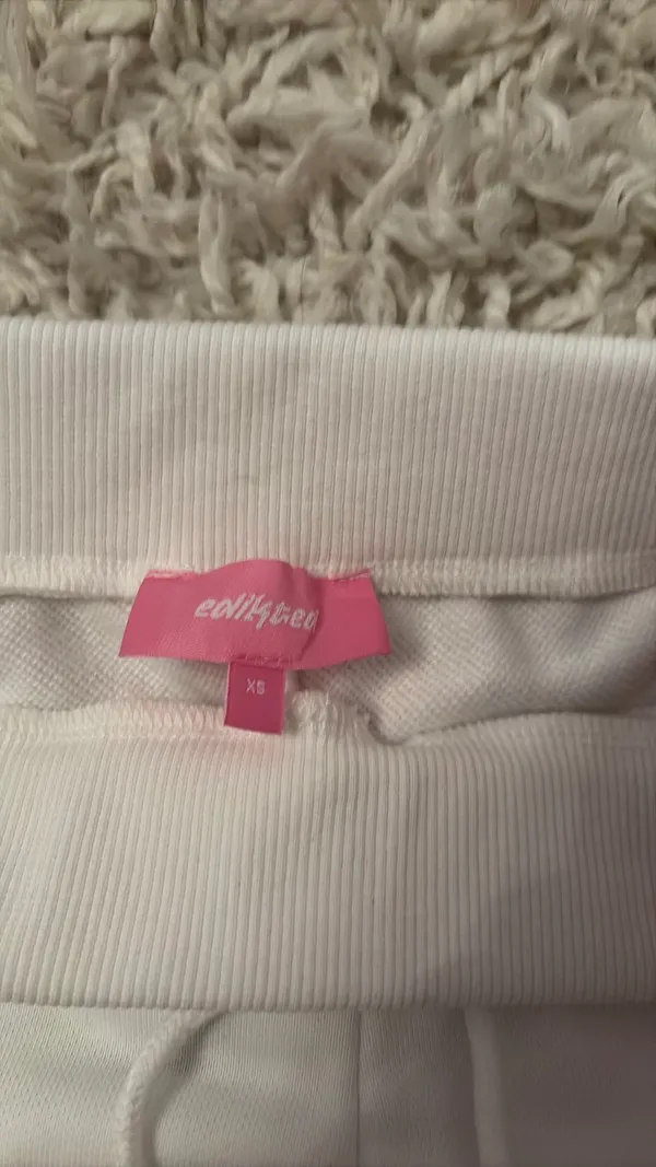 Quinn Straight-Leg Edikted Sweatpants size: extra small  - Image 3