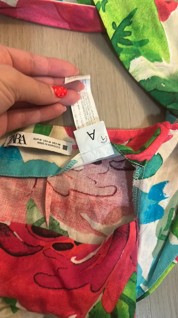 ZARA Mini Dress Floral - Image 6