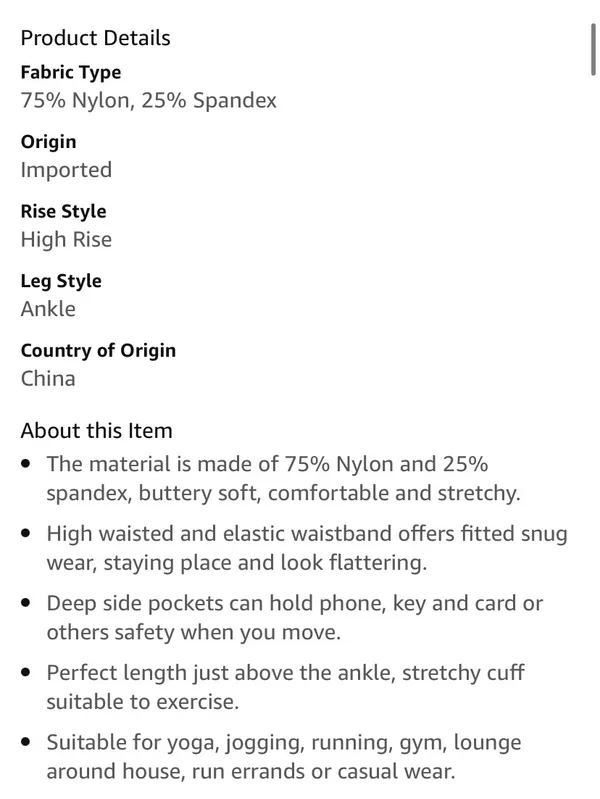 High Waisted Joggers - Image 6