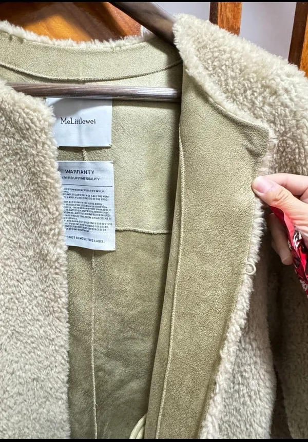Wool Coat Size M - Image 8