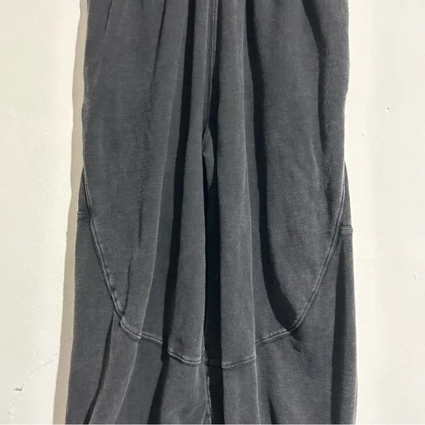 Free People Movement Throw and Go Onesie Jumpsuit Black Small Loungewear Casual - Image 9