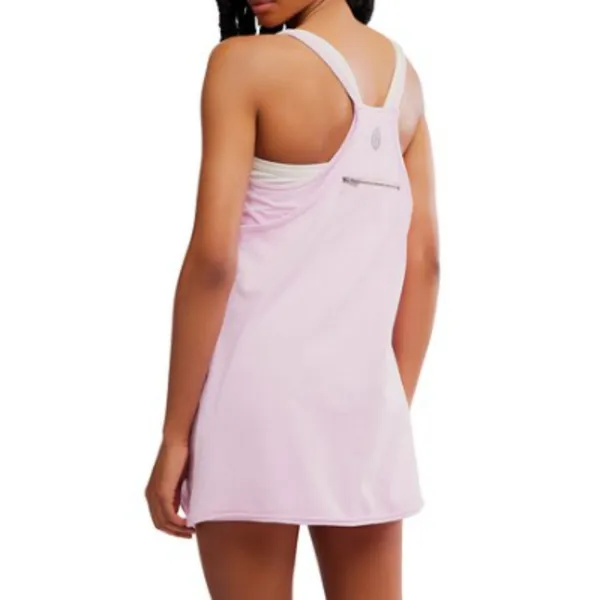 Free People Women's Hot Shot Mini Dress Ultra Violet Pink Medium - Image 6