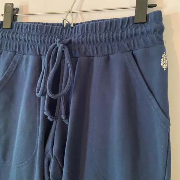 Free People Movement Navy Blue Jogger Sweatpants Athleisure Women's size Small - Image 3