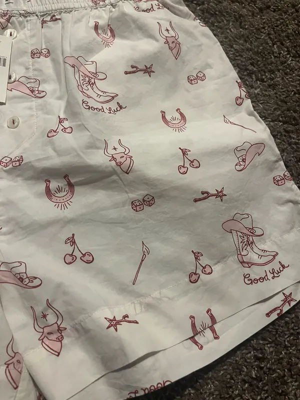 Anthropologie Cowgirl Print Shorts - Image 3