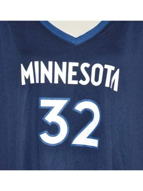 Fanatics Womens Blue Minnesota Timberwolves Towns #32 Jersey Shirt Top Size 2XL - Image 3