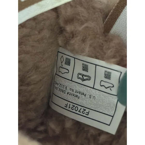 UGG Fluff Yeah Cow Print Shearling Slide Slippers Women's US 8 EU 39 Beige Tan - Image 8