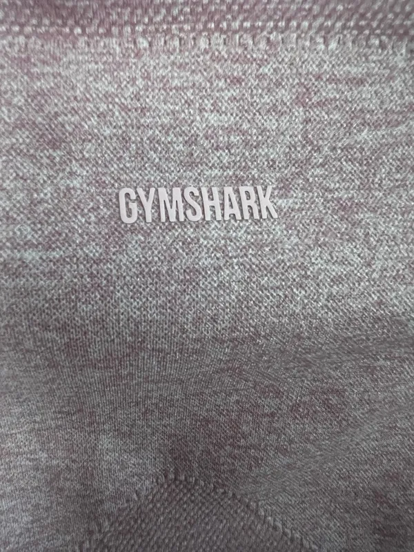 Gymshark Flex Sports Long Sleeve Crop Top Calm Pink Size Small - Image 4