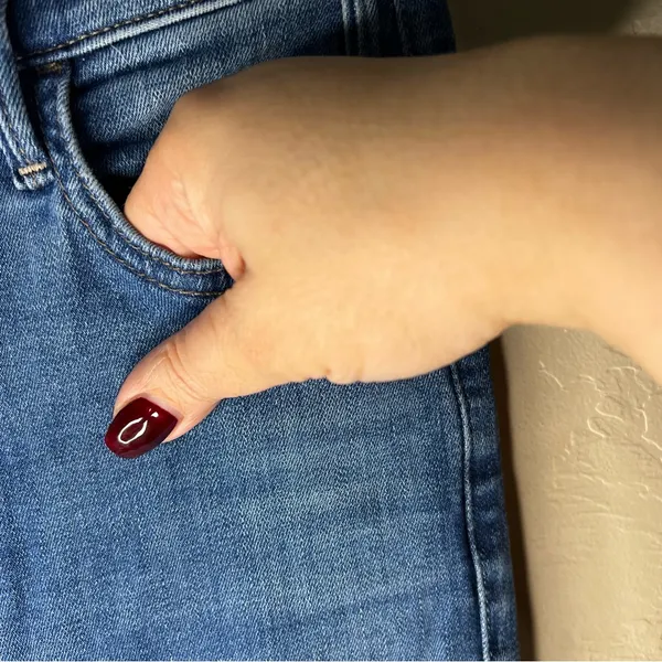 MOTHER The‎ Hustler Ankle In One Trick Pony High Rise Flare Denim Jeans - Image 5