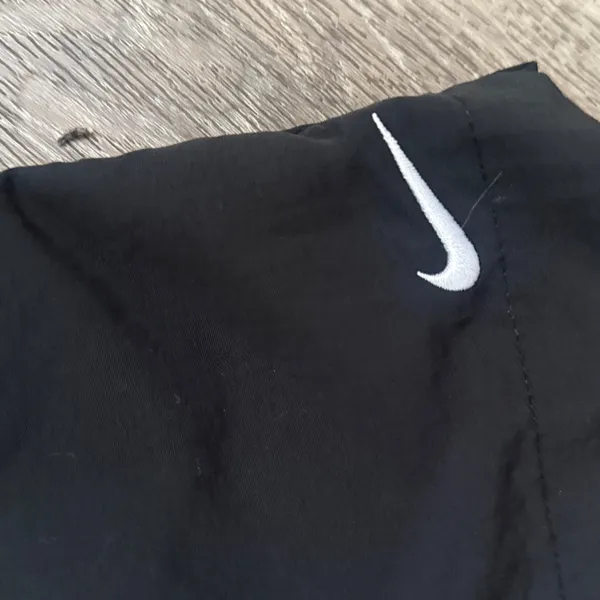 Nike Women's Athletic Black Shorts XL Nylon 4” - Image 3