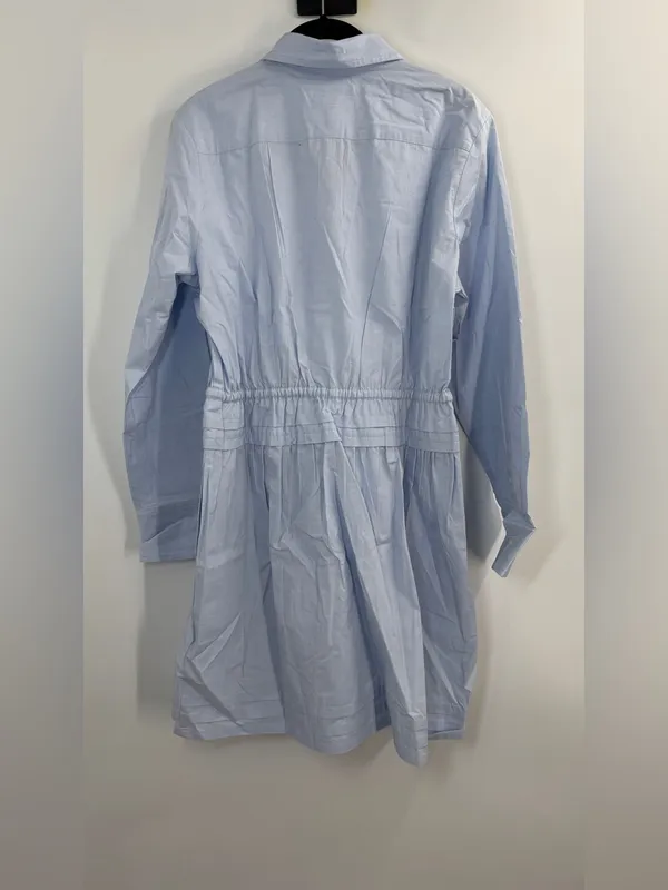 J.Crew Tall Elena mini shirt-dress in cotton poplin - Image 6