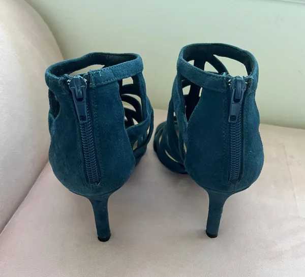 Firth Gladiator Heels Blue Size 7 - Image 3