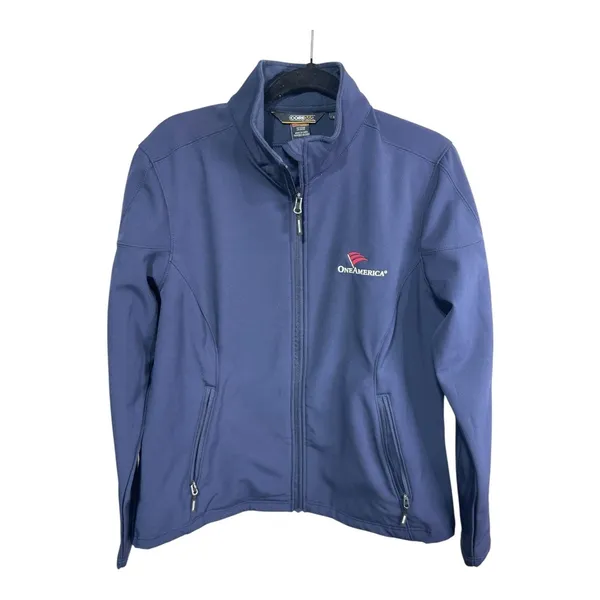 Core‎ 365 by North End Logic Navy Softshell Jacket One America Logo Women's L - Image 7