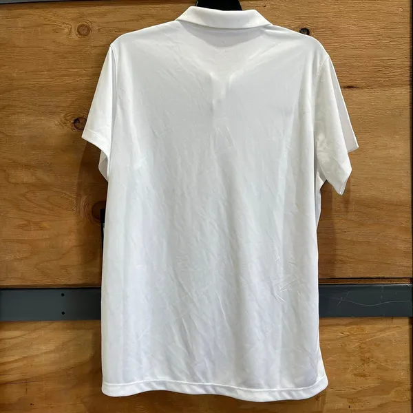 Nike Athletic Polo Shirt White 908426-100 Dri-Fit Women Size XL NWT - Image 2