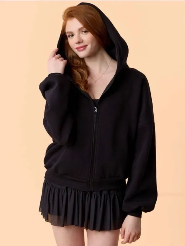 NWT! Blogilates Target X - Women's Marshmallow Full Zip Hooded Sweatshirt Size M - Image 7