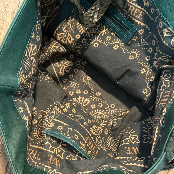 Free People Brookline Tote In Ocean Mist - Image 4