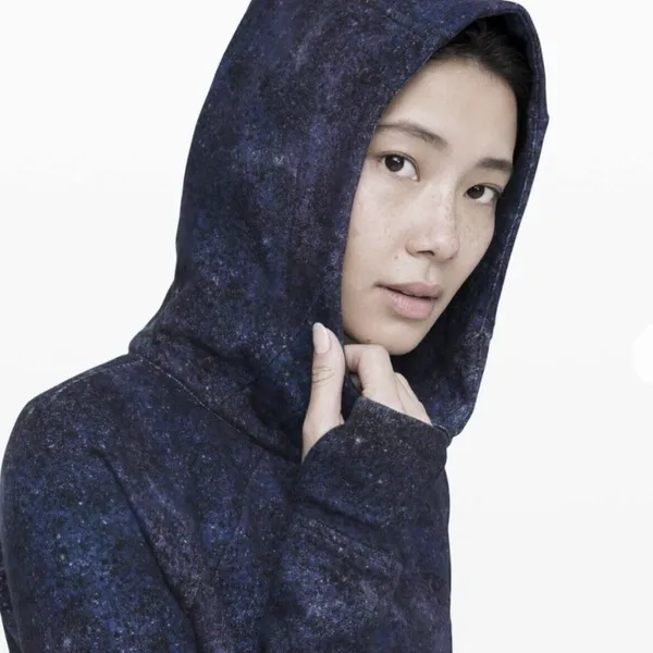 Lululemon Scuba Hoodie Sweatshirt Fleece Polar Lights Blue‎ Size 4 - Image 3