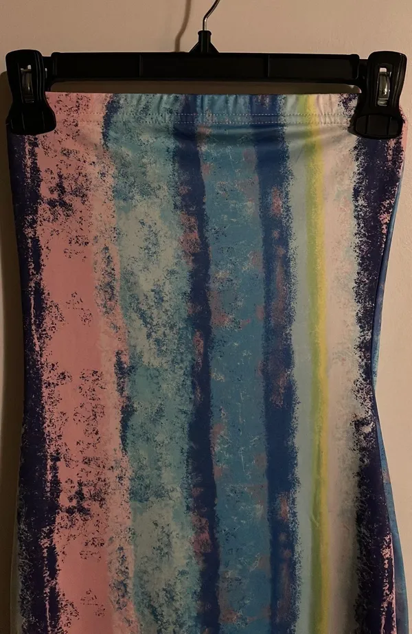 Long Strapless Sun Dress Multiple Size XS - Image 4