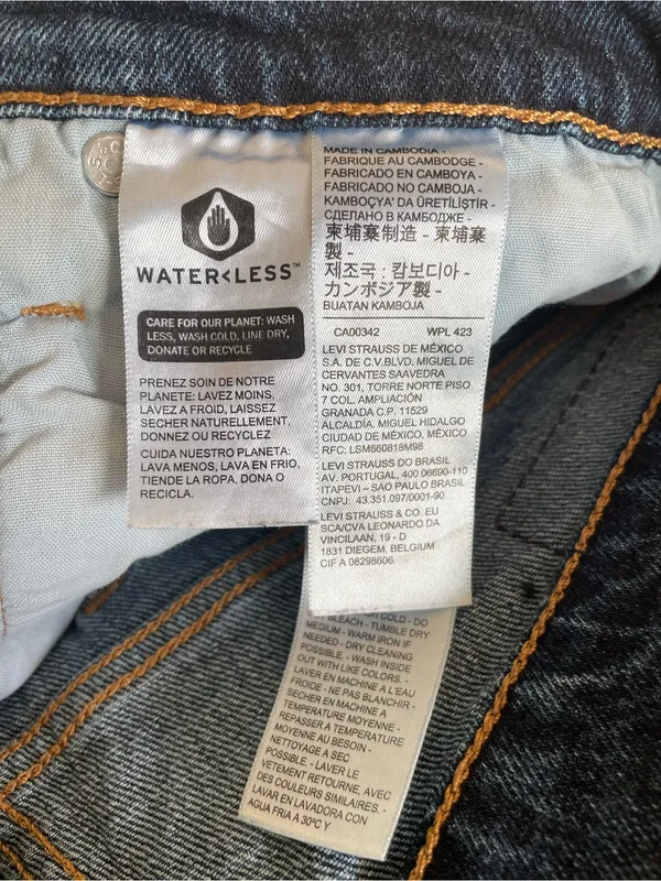 Levi’s 501 Original Fit High-Rise Jean Shorts - Image 8