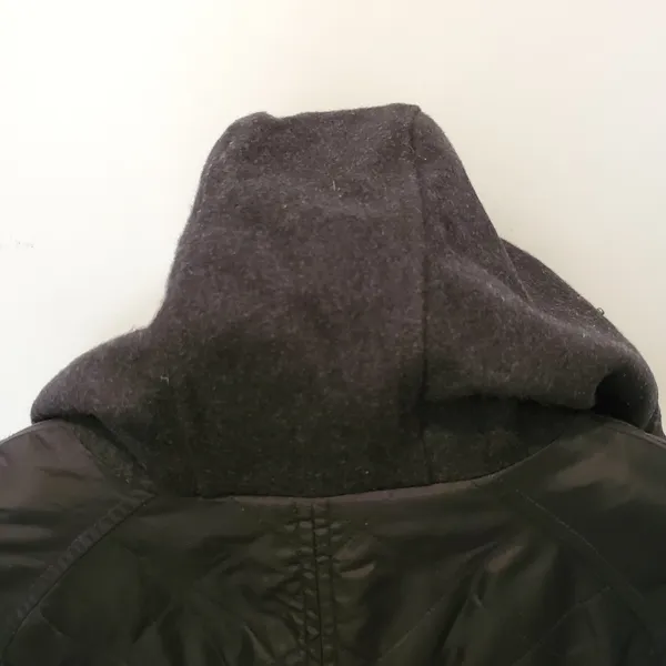 1 Madison Coat Parka Expedition Heritage Media Black Rutched Cargo Jacket - Image 15