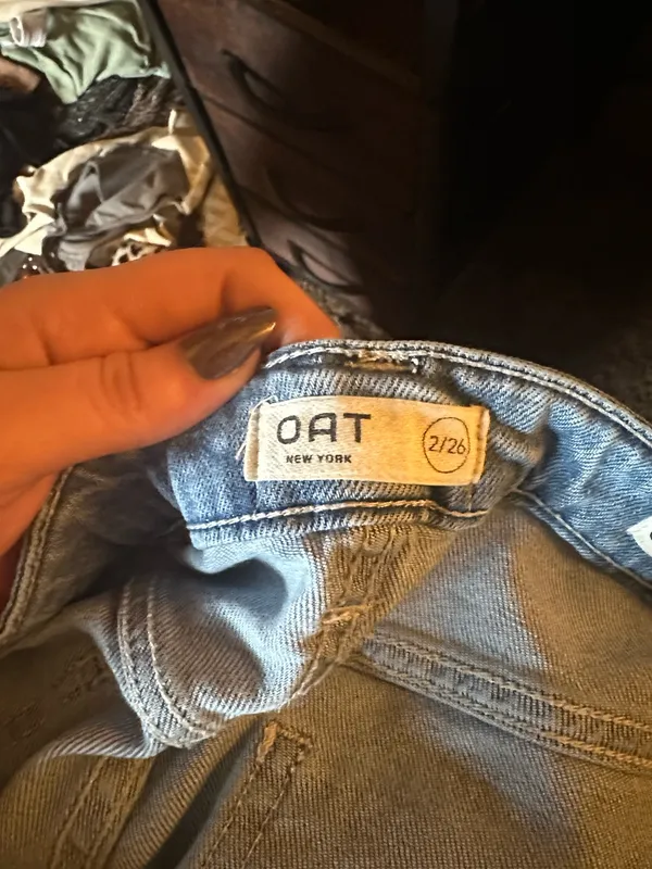 OAT New York Jeans Blue Size 2 - Image 3