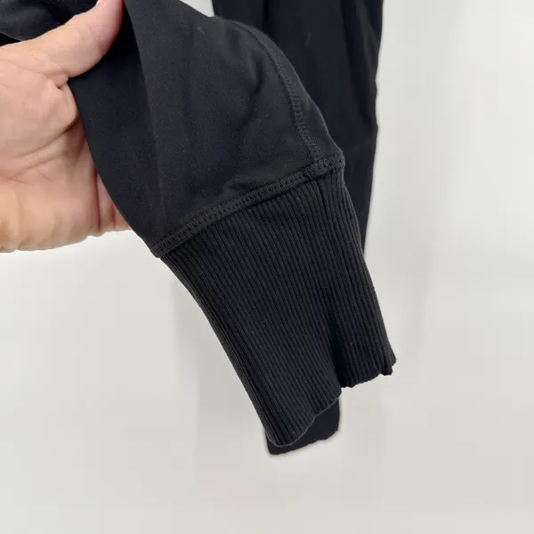 Athleta Women's Excursion Jogger Leggings Pockets Black Ribbed Small‎ - Image 6
