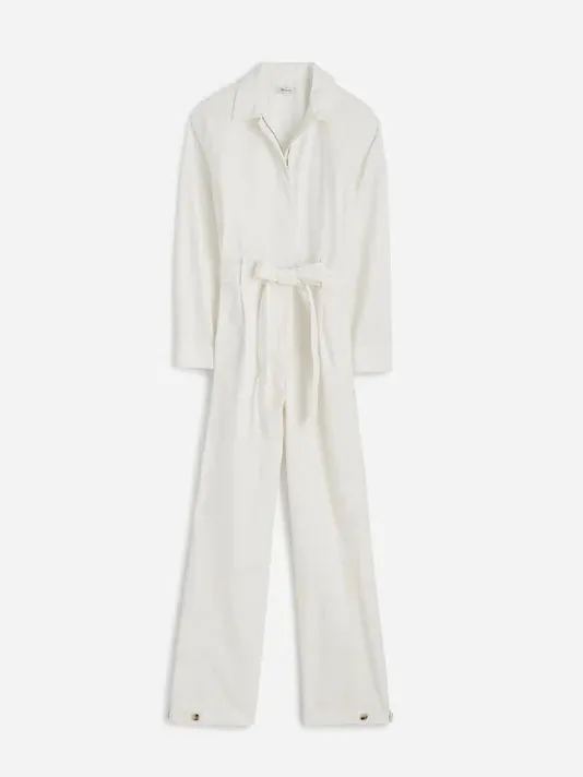Madewell Utility Coverall Straight-Leg Jumpsuit Wide Leg Womens Size S - Image 5