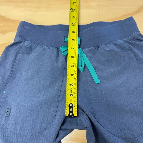 Figs Women’s Scrubs Jogger E.A.C Heathered Denim Big Sky W20SW2009‎ XS - Image 12