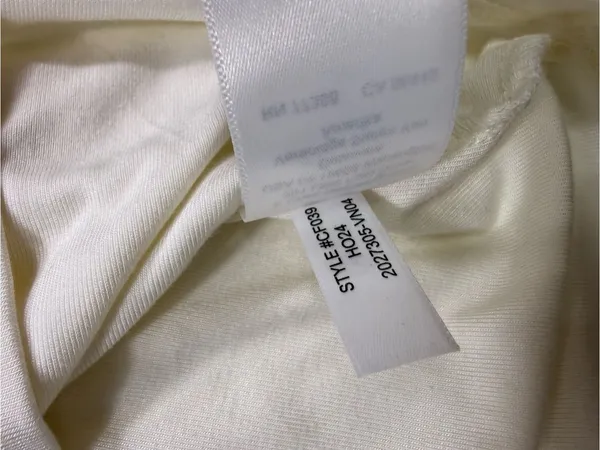 J. Crew Ivory Button-Henley Long Sleeve Top - Image 8
