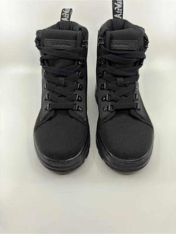 Dr. Martens Combs Canvas Lace Boots Color Black/Black. SZ 6 - Image 2
