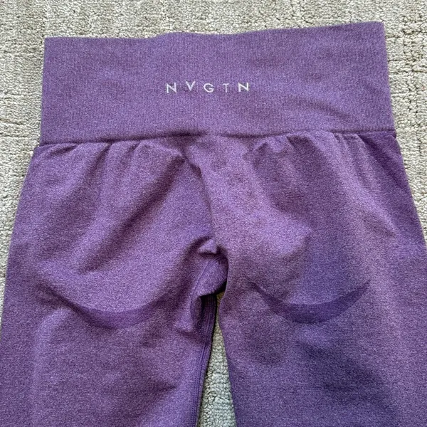 NVGTN purple leggings sz M - Image 4