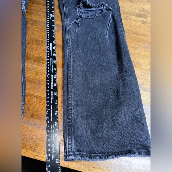 Abercrombie‎ & Fitch The '90s Straight Ultra High Rise Jeans - Image 7