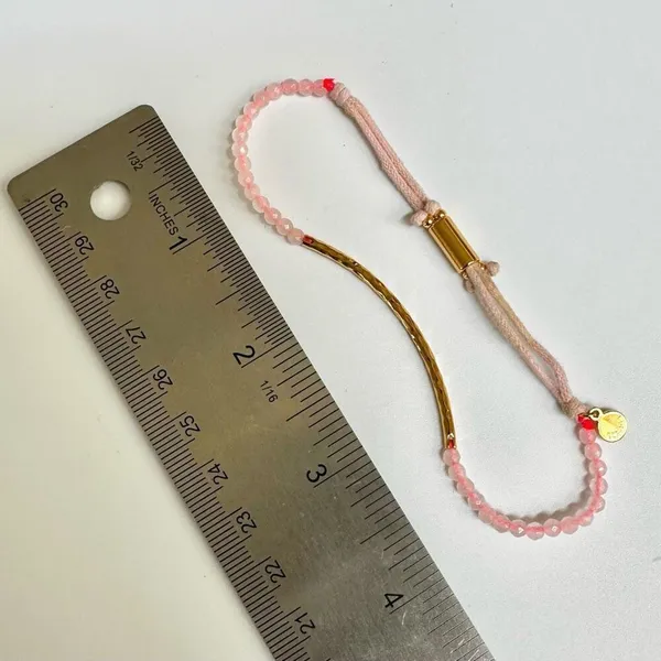 Gorjana Love Rose Quartz Power Gemstone Bracelet - Image 8