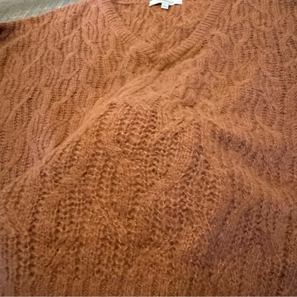 Madewell Alpaca Blend Alna V-Neck Sweater - Ground Clove - Image 4