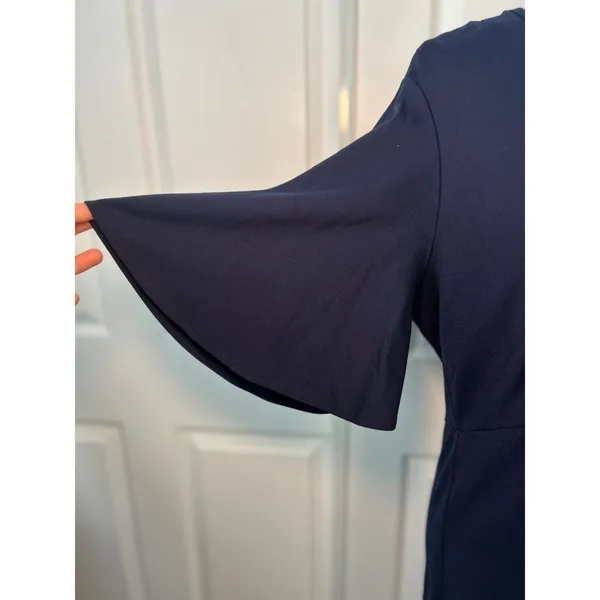 Amanda Uprichard Navy Boca Mini Dress Size 2X Minimalist Office Party - Image 5