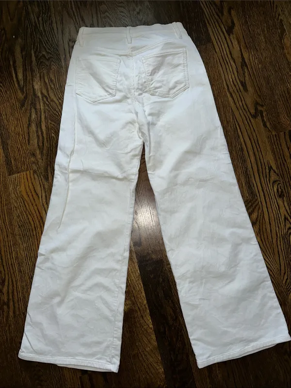 Ann Taylor The Weekend Corduroy Wide-Leg High-Rise Pants - Image 5