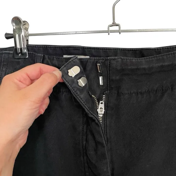 Aritzia Wilfred Free High Rise Utility Pants in Black – Size 10 - Image 5